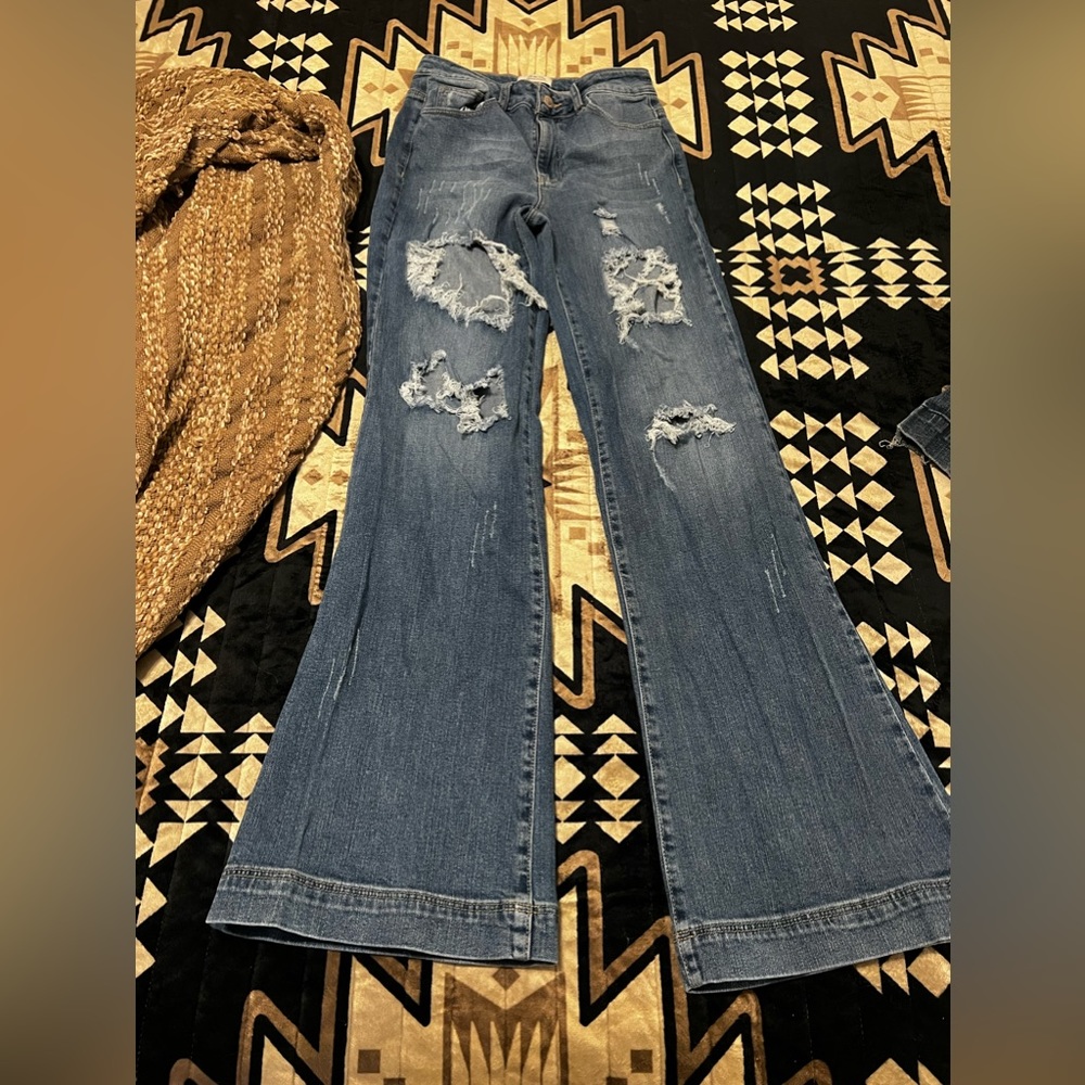 UNIQ BY LIZ Holy wide leg trouser Jeans 27/5